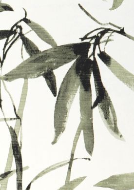 Bamboo Leaves Grüntöne Muster