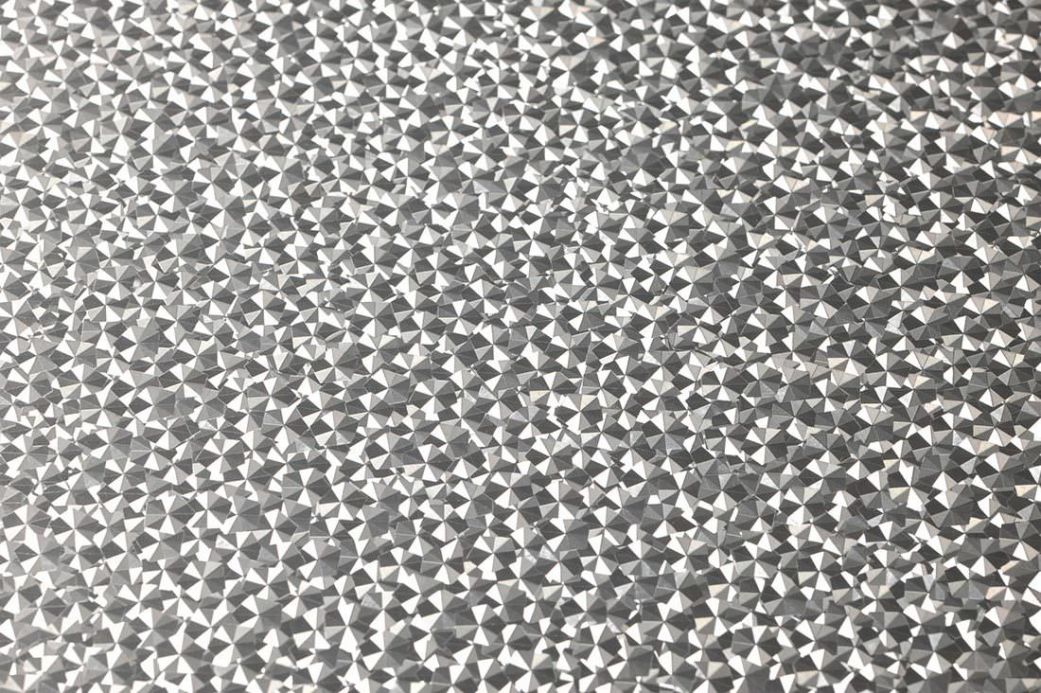 Metallic Wallpaper Wallpaper Kewan silver lustre Detail View