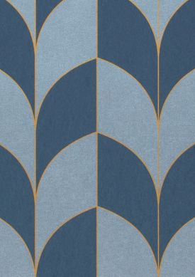 Caprice Grünblau Muster