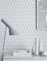 Wallpaper Balder light grey
