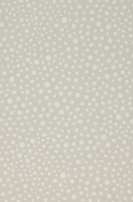 Majvillan Wallpaper Wallpaper Dots pale grey A4 Detail