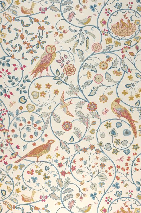 Bird Wallpaper Wallpaper Jorinde cream Roll Width