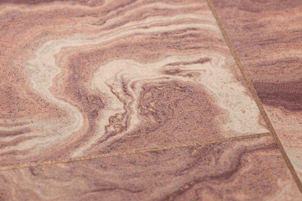 Papel pintado piedra Papel pintado Medea tonos de marrón Ver detalle