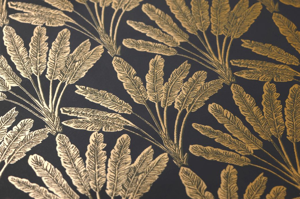 Art Deco Wallpaper Wallpaper Katada pearl gold Detail View