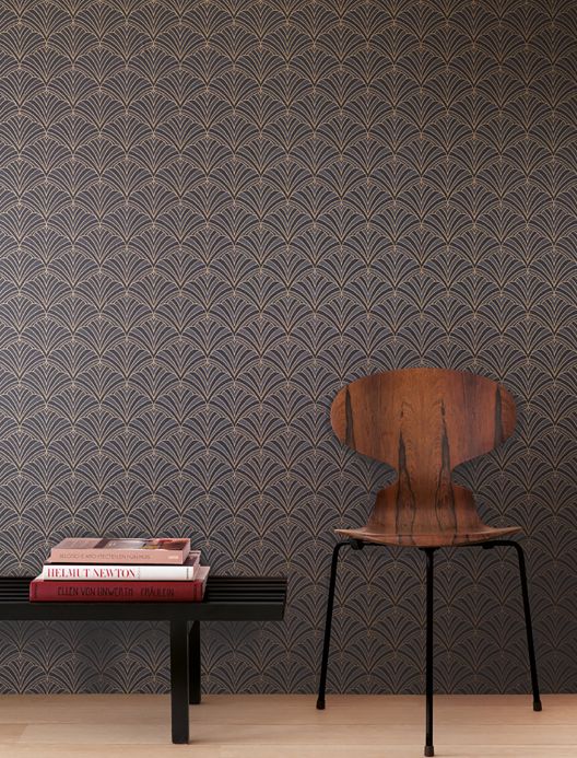 Wallpaper patterns Wallpaper Ilsabe pearl gold Room View