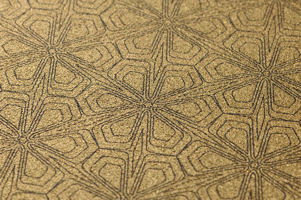 Archiv Wallpaper Ladon gold Detail View