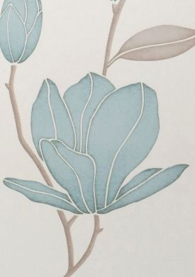 Magnolia mint turquoise Sample