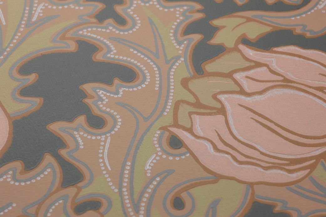 All Wallpaper Selma pastel rose Detail View