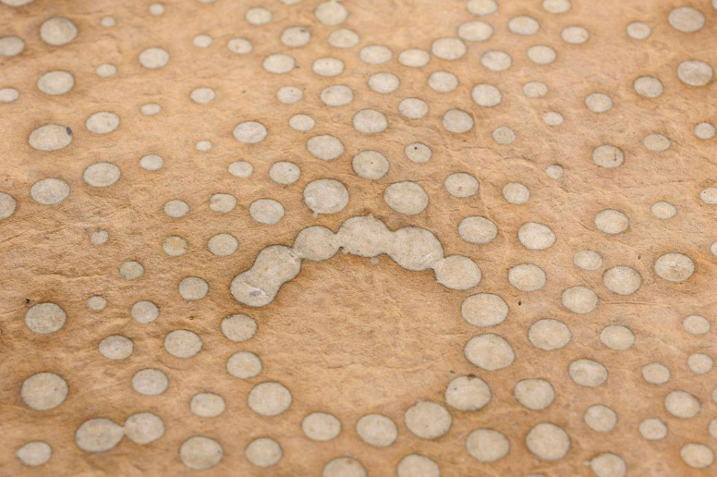 Paper-based Wallpaper Wallpaper Mawe brown beige Detail View