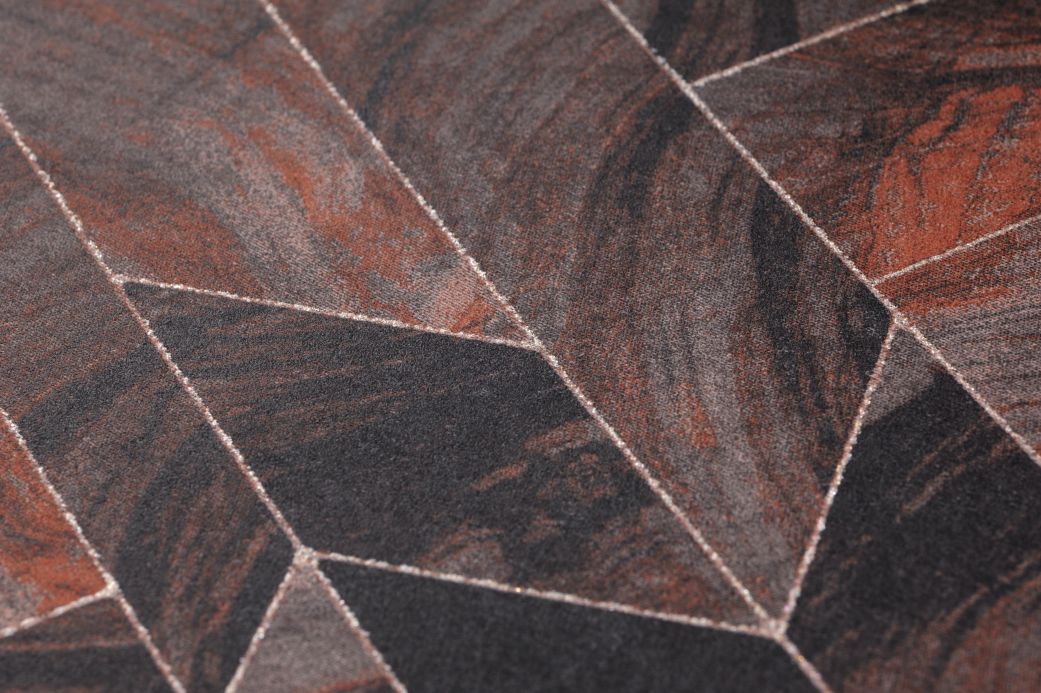Papel pintado piedra Papel pintado Orvallo tonos de marrón Ver detalle