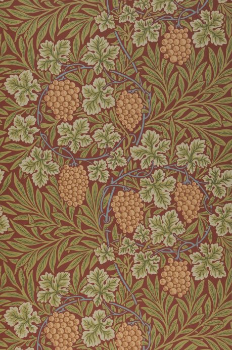 William Morris Wallpaper Wallpaper Bedran red brown Roll Width