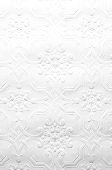 Wallpaper Wallpaper Berkeley white A4 Detail