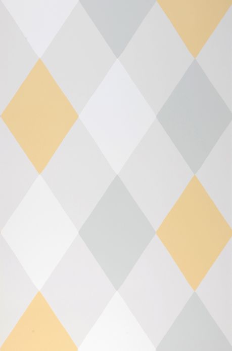 Geometric Wallpaper Wallpaper Orcade light yellow Roll Width