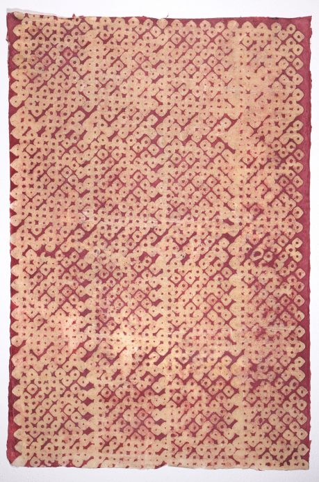 Designer Wallpaper Dakini claret coloured Roll Width