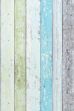 Papier peint Old Planks turquoise pastel