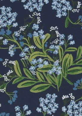 Cornflower Stahlblau Muster