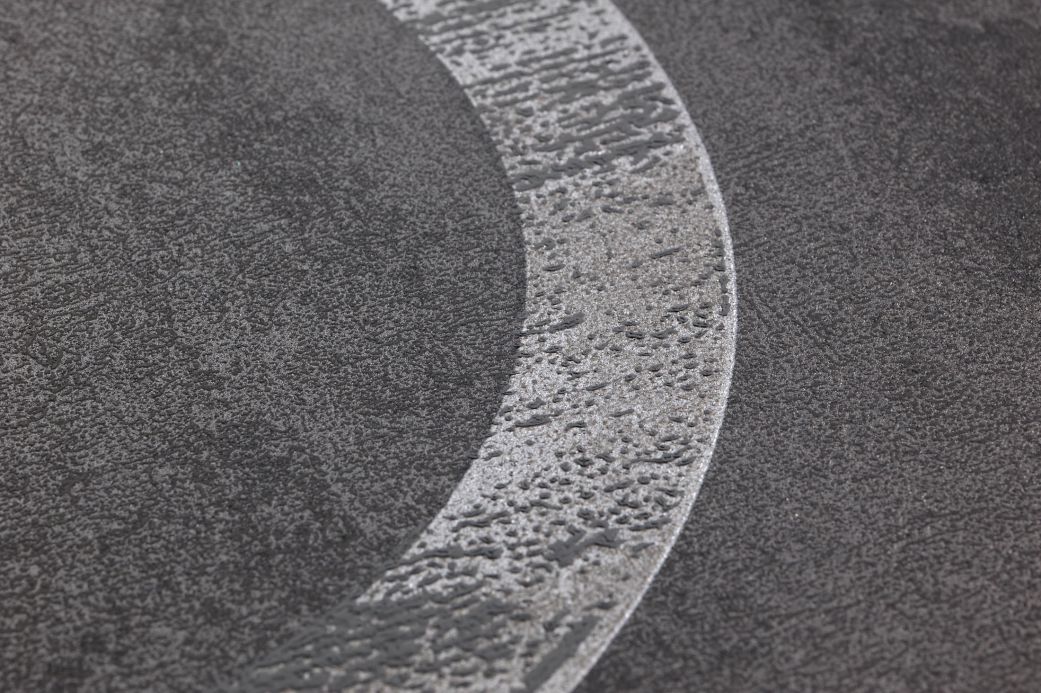 Papel pintado Bauhaus Papel pintado Florin gris negruzco Ver detalle