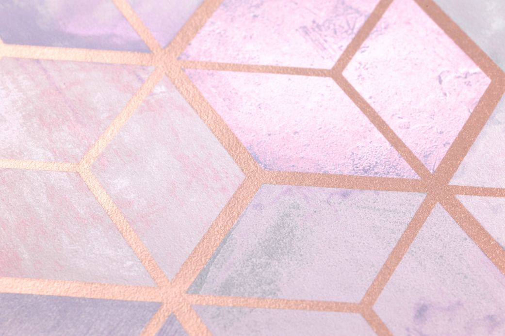 Purple Wallpaper Wallpaper Casimir pale pink Detail View