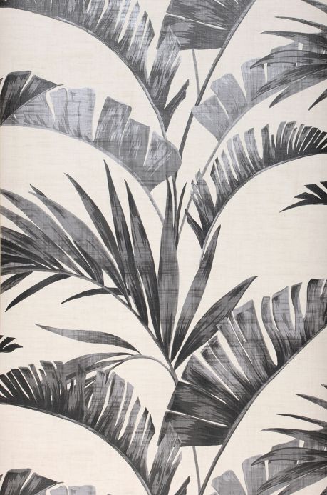 Botanical Wallpaper Wallpaper Jumana grey tones Roll Width