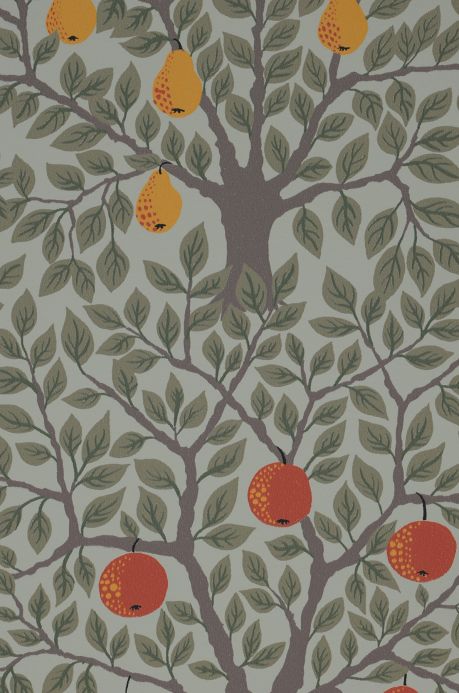 Botanical Wallpaper Wallpaper Berita moss grey A4 Detail