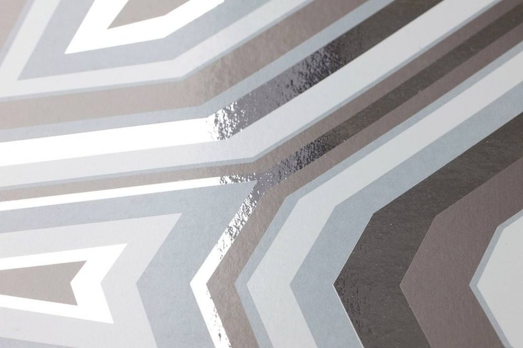 Metallic Wallpaper Wallpaper Highway 66 quartz grey Detail View