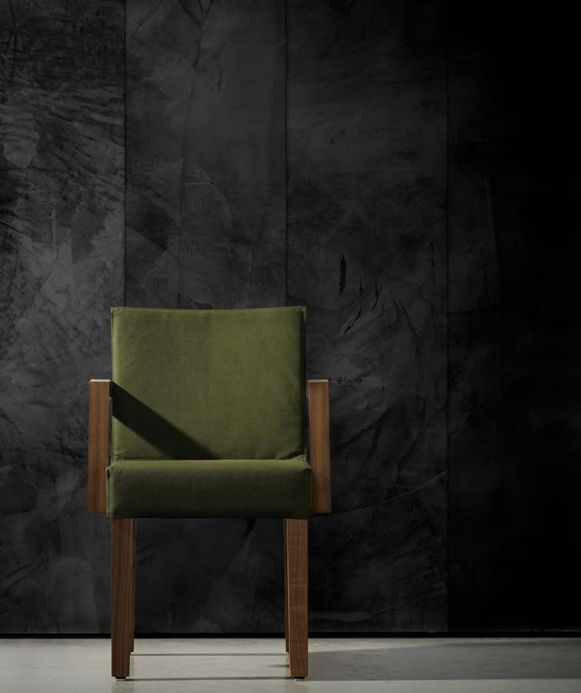 Styles Wallpaper Concrete 07 anthracite Room View