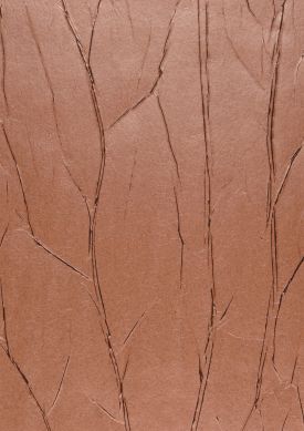 Crush Tree 05 copper brown shimmer Sample