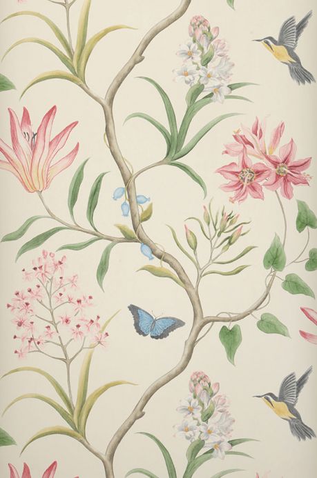 Floral Wallpaper Wallpaper Pazia multi-coloured Roll Width