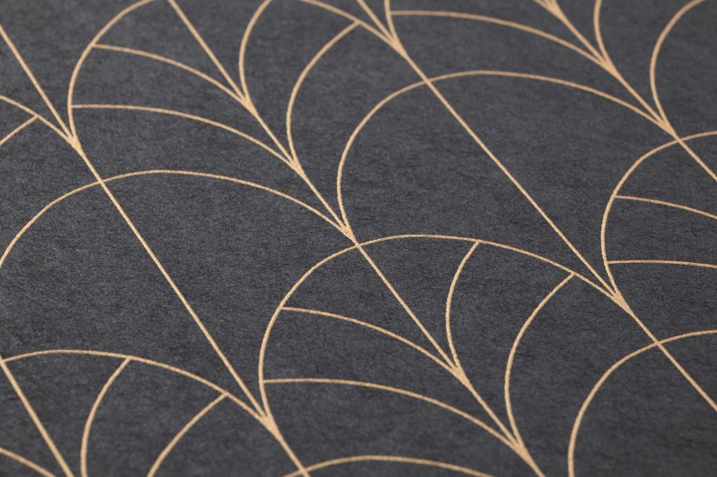 Styles Wallpaper Ninon slate grey Detail View