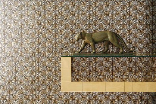 Wallpaper Gimog gold lustre Room View