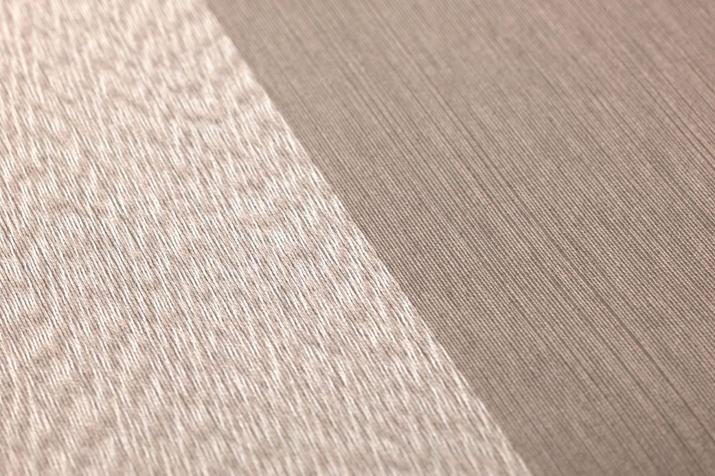 Papier peint textile Papier peint Bamana gris beige Vue détail