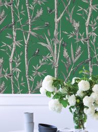 Wallpaper Akena green