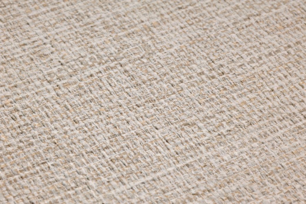 Plain Wallpaper Wallpaper Textile Impression light grey beige Detail View