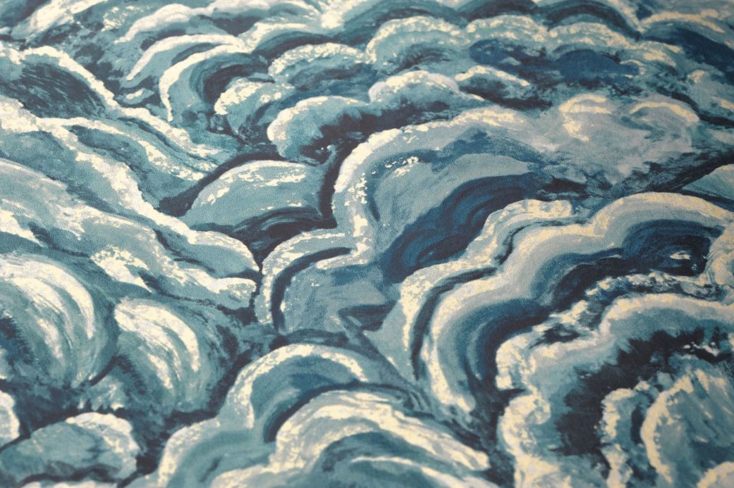 Papel pintado original Papel pintado Breakers tonos de azul Ver detalle