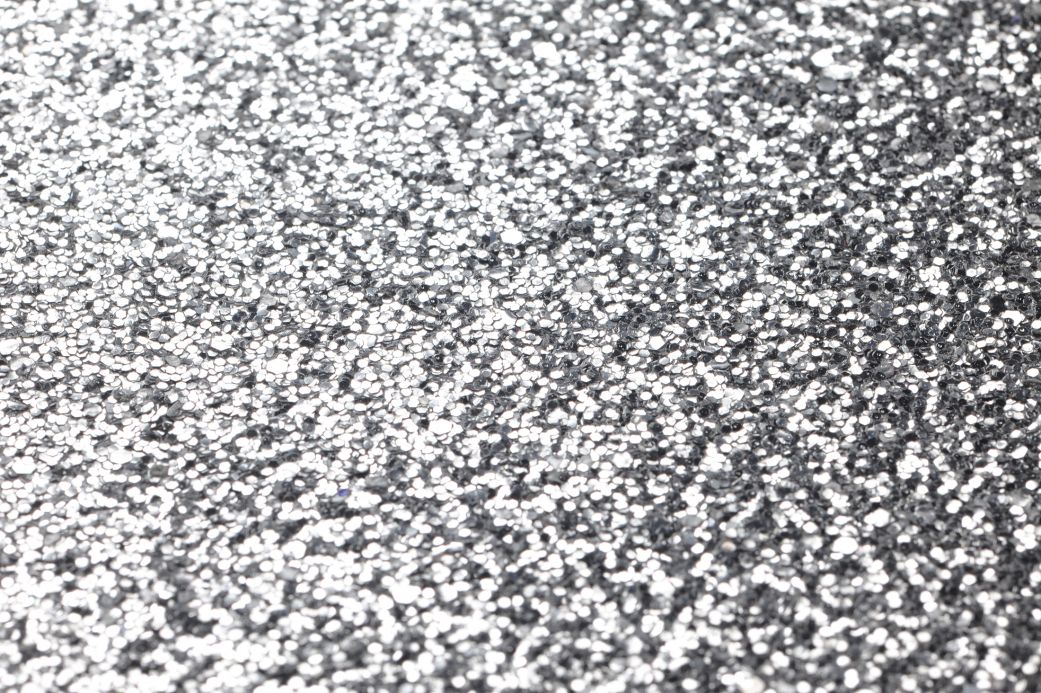 Plain Wallpaper Wallpaper Paragon silver glitter Detail View