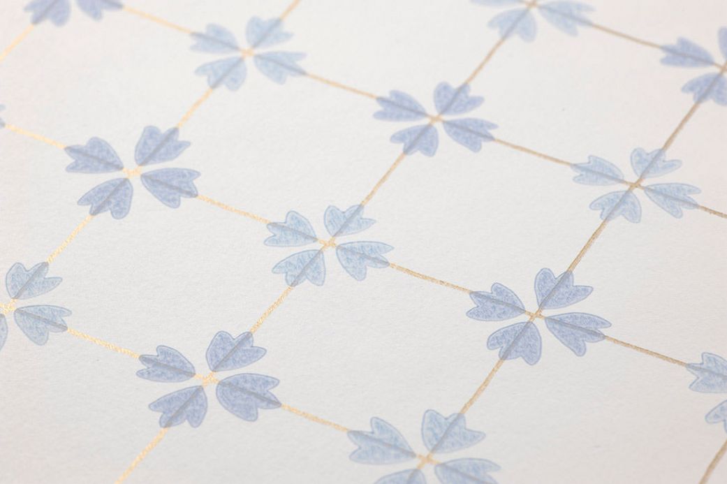 Gastronomy Wallpaper Wallpaper Dagrun pastel blue Detail View