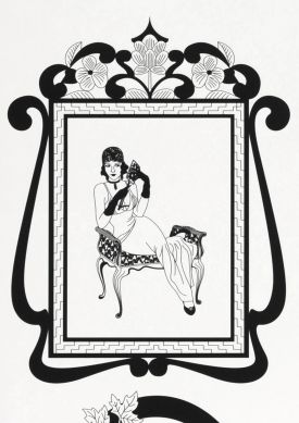 1920's Glamour noir L’échantillon