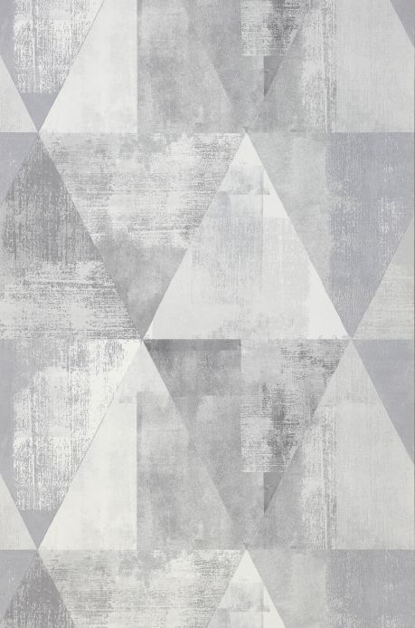 Geometric Wallpaper Wallpaper Sarino grey tones Roll Width