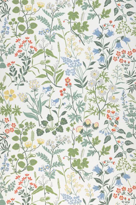 Botanical Wallpaper Wallpaper Aislinn cream white Roll Width