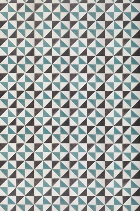 Archiv Wallpaper Fez turquoise Roll Width