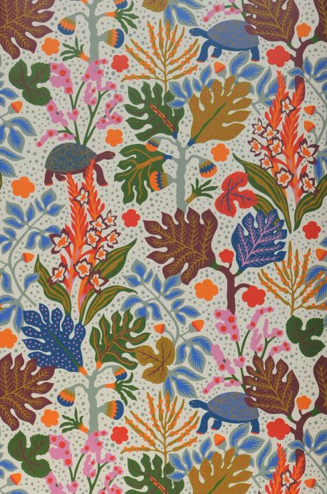 Wallpaper Wallpaper Botanis multi-coloured Roll Width