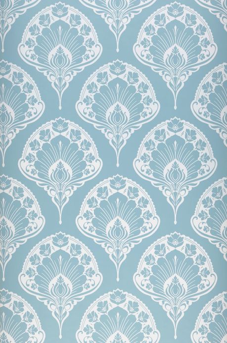 Archiv Wallpaper Tiana pastel turquoise Roll Width