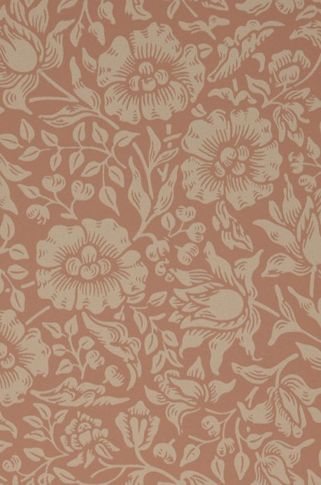 William Morris Wallpaper Wallpaper Rigani antique pink A4 Detail