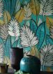 Wallpaper Isadora mint turquoise
