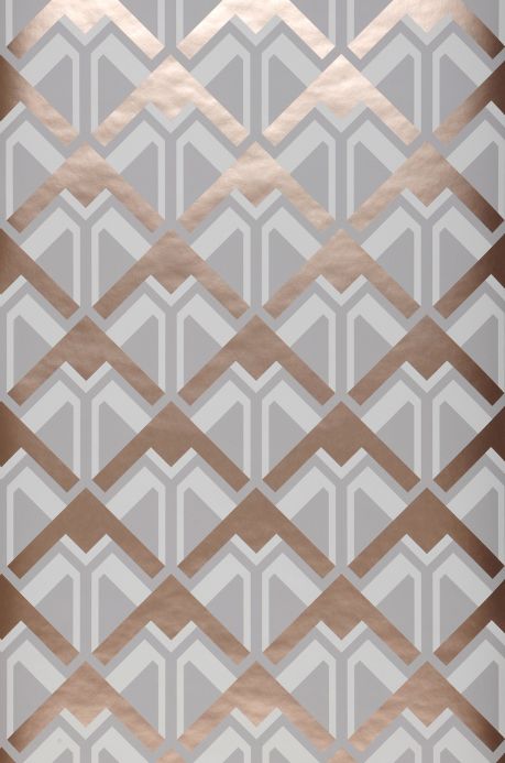 Geometric Wallpaper Wallpaper Nerea grey Roll Width