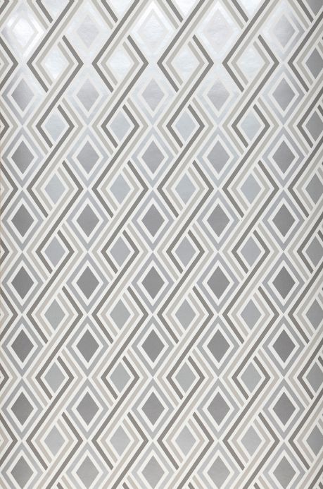 Silver Wallpaper Wallpaper Iroko grey tones Roll Width