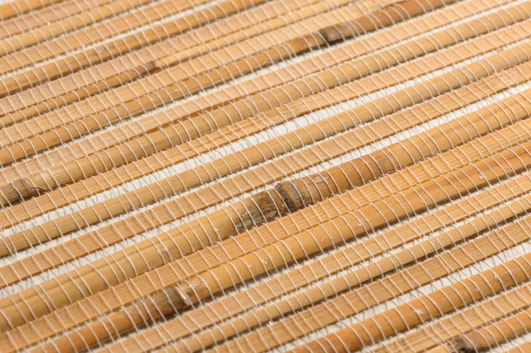 Carta da parati naturale Carta da parati Bamboo on Roll 01 beige Visuale dettaglio