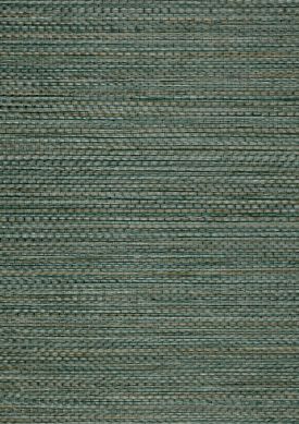 Grasscloth Impression pine green Sample