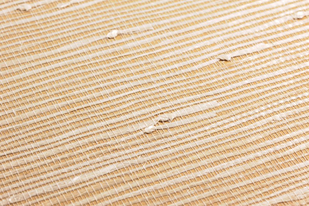 Natural Wallpaper Wallpaper Grass on Roll 10 ivory Detail View