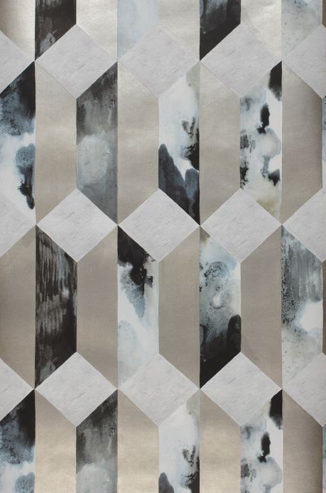 Geometric Wallpaper Wallpaper Jerom grey tones Roll Width